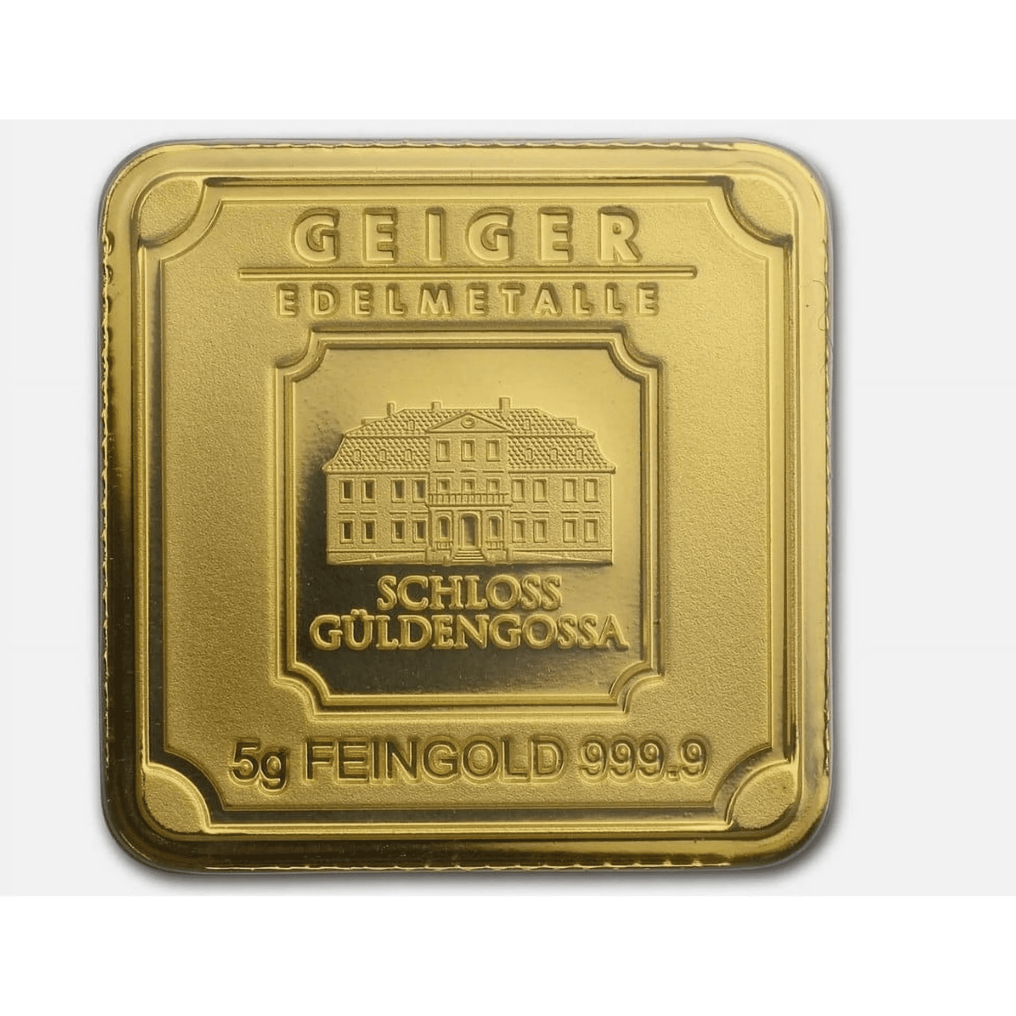 Geiger Edelmetalle Original 5 Gram Gold Bar - In Capsule