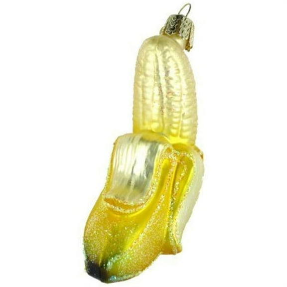 Old World Christmas Peeled Banana Ornament