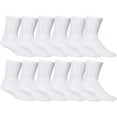 thumbnail image 4 of 72 Pairs of Mens and Womens Bulk Lightweight Cotton Crew Socks, Homeless Donation Cheap, Wholesale Sock, 4 of 4
