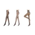 thumbnail image 3 of Medias de invierno para mujer Medias gruesas de lana de felpa translúcida (Black-90g) Ndcxsfigh Para estrenar, 3 of 8
