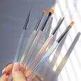 thumbnail image 4 of Pincel para uñas Manicure Gel Brush Transparente Aurora Macaron para Nail Art (D) Tmvgtek cuidado belleza, 4 of 8