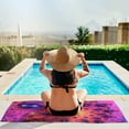 thumbnail image 5 of Tupukom Home Beach Towels for Adults 29.5"x59" Non-Fading Water-Resistant Quick-Dry Sandproof Beach Mat for Cruise Vacation Essentials Poolside & Beach Lounging, 5 of 8