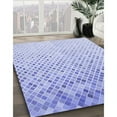 thumbnail image 2 of Ahgly Company Indoor Rectangle Patterned Sky Blue Dress Blue Area Rugs, 8' x 10', 2 of 6