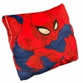 thumbnail image 3 of Spiderman Pillow 12x12 - Soft Plush Cushion for Kids' Bedroom or Playroom, 3 of 6