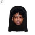 thumbnail image 1 of Unique Polyester Balaclava - Artistic Style, Breathable Material, 15.7*9.8in, 1 of 1