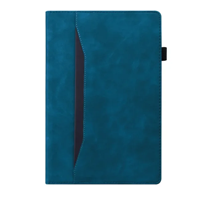 Étui pour Funda Samsung Galaxy Tab S9 FE Plus Étui Portefeuille en Cuir de Luxe Support Tablette Étui pour Galaxy Tab S9 FE Tab S9 Plus Étui Bleu-Business Tab S9 (11 Pouces)
