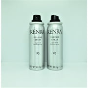 Kenra Volume Spray 25 Super Hold Finishing Spray 1.5 oz 2 Pack (No Cap)