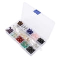 thumbnail image 1 of Kit de Cuentas de Piedra de Roca de Lava, Cuentas de Piedras multicolores multicolores de 240pcs Cuentas de Piedras multicolores múltiples para joyas para pulseras de bricolajeje, 1 of 7