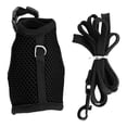 thumbnail image 2 of Harness and Leash Set for Small Animals Adjustable Mesh Vest with Lead Comfort Breathable Walking Gear for Guinea Pigs Rabbits and Outdoor Walking Control, 2 of 4