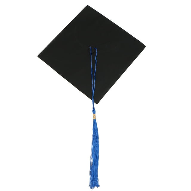 MasteelfCA Master Graduation Hat with Loop Tassel Student Square College Academic Dress Accessory