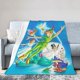 thumbnail image 2 of Manta polar con dibujos animados de Peter Pan para niños y niñas, manta de franela ultra suave, acogedora y cálida, manta de felpa, regalo para cama, sofá, sala de estar, sofá, decoración del hogar,, 2 of 7