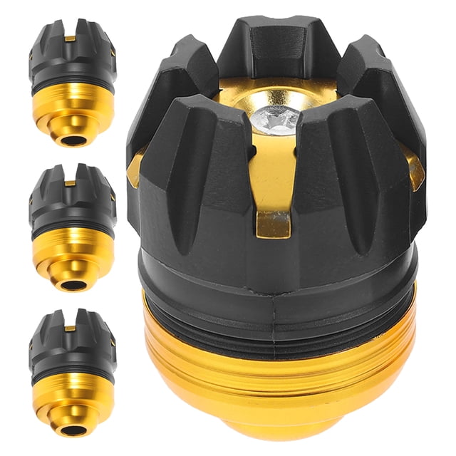 AURARMLET 4Ud Sliders Dorados Para Marco De Motocicleta Protección Contra Daños Por Colisiones