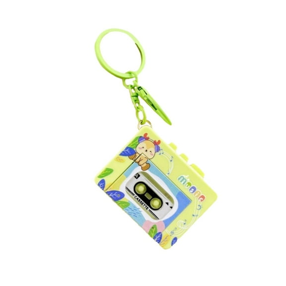 Zeiwohndc Unique Music Player Keychain Music Box for Commuting Adventure For Gift