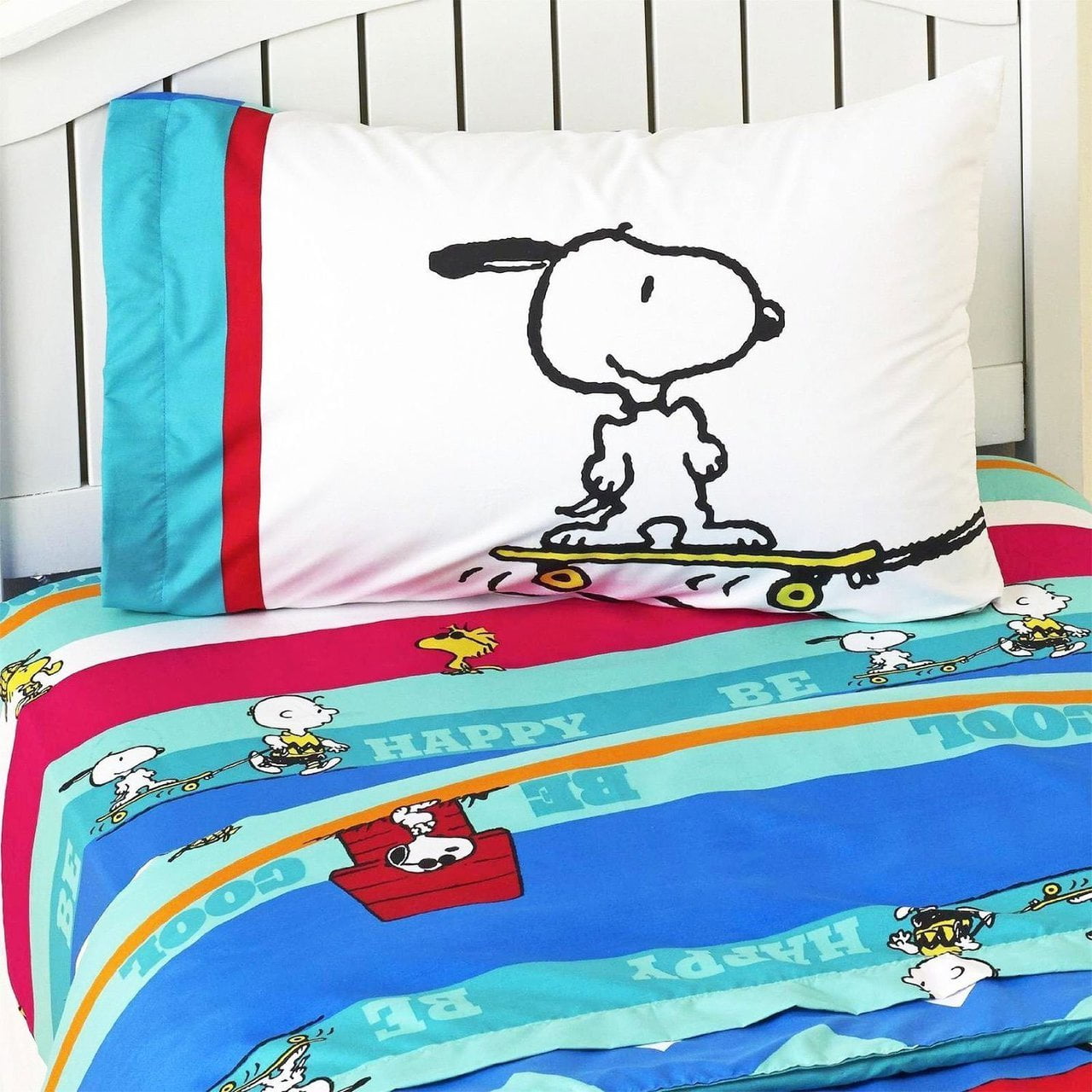 jay franco and sons 17180913 charlie brown peanuts bed sheet set peanuts sheet set