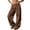 Z1Coffee2, variant on Womens Casual Pants Leopard Print Wide Leg Jeans Mid Rise Button Zip Fly Belt Loops Front Pockets Cheetah Print Full Length Casual Denim Bottoms Pants