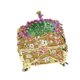 thumbnail image 5 of Joyero de pavo real, joyero de escritorio, adorno elegante. Dorado, 5 of 9