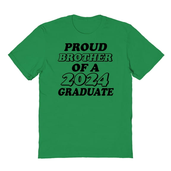 Proud Brother Of A 2024 Graduate turf green T-Shirt