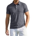 thumbnail image 3 of Hearthz Cotton Polo Shirts for Men Quick Dry Short Sleeve Big and Tall T Shirts for Men Moisture Wicking Casual Business Golf Polo Shirts for Men, 3 of 9