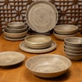 thumbnail image 3 of Lexa Bamboo Salad Bowl Set, 8 Inch x 4, Black Bamboo, 3 of 13