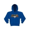 Personalized Monster Jam Pile-Up Boys' Royal Blue Hoodie