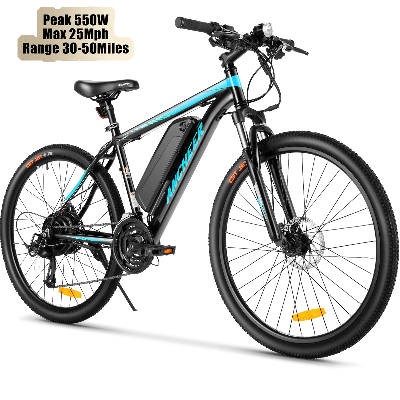 NEW-Electric Bikes for Adults/26" Electric Mountain Bike /350W for Adults/20Mph 