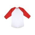 thumbnail image 2 of Ma Croix Mens Raglan Baseball Jersey 3/4 Sleeve Shirt Team Uniform, 2 of 2