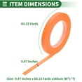 thumbnail image 4 of Orange-60.15 Yards x 0.47 Inches, 4 of 6