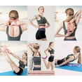 thumbnail image 3 of 2 Pack Yoga Ring Pilates Exercise Fitness Rings Magic Circle Neck Equipment Accessories for Back Shoulder Leg Arm Thigh Pain Home Workouts Gym Tools, 3 of 7