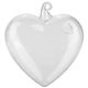 thumbnail image 1 of Botella de cristal colgante de la decoración del jardín del hogar del envase del terrario en forma de corazón de la flor de cristal, 1 of 5