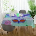 thumbnail image 6 of 60"x90" Mardi Gras Tablecloth, Waterproof Washable Polyester Square Table Cover Durable Tablecloth for Kitchen Dining Table Party Decor, 6 of 7