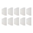 thumbnail image 1 of 10X Raspador Espatula Herramienta de Decoracion Plano Plastico Blanco para Pastel 19 cm x 12.5cm, 1 of 7