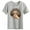 Gray, variant on Women's Leopard Lips and Finger Print T-Shirt Graphics Short Sleeve Summer Top