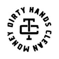 thumbnail image 2 of Dirty Hands, Clean Money, Double-sided Letter Printing, Gift, Pattern Printed T-shirt 100% Cotton, Round Neck Short Sleeves, Couple, Personalized, Comfortable and All-encompassing, Street Fashion, 2 of 8
