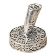 thumbnail image 1 of Vintage Metal Faux Feather Pen Holder Stand Organizer Stationery Accessory Tool, 1 of 9
