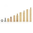 thumbnail image 4 of HLONK 240PCS M2 Screws Threaded Standoffs Brass Standoff Spacer PCB Board Hex Screws Nuts, 4 of 7