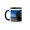 Black/White, variant on 3drose, France, Corsica, Le Cap Corse, Bastia, City View - Eu09 Wbi3432 - Walter Bibikow, 11oz Magic Transforming Mug