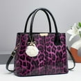 thumbnail image 3 of STYLAGO Small Satchel Purses for Women Ladies Handbags Women's Top-Handle Shoulder Bags Leopard Tote Bag, 3 of 3