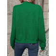 thumbnail image 4 of Women’s Solid Color Zip-Up Jacket, Casual Baseball Collar Lightweight Outerwear, Relaxed Fit Long Sleeve Daily Wear Jacket for Spring Fall, 4 of 6