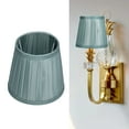 thumbnail image 3 of Fabric Lampshade, Clip On E14 Fabric Lamp Cover Delicate Lightweight  For Home For Office, 3 of 8