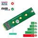 thumbnail image 3 of M.2 NGFF A/E to Key-M SSD Adapter Converter M.2 A+E to M2 NVME SSD Riser Board Support 2230 2242 2260 2280 M2 SSD, 3 of 5