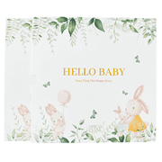 Baby Books for Newborn Baby Memory ,Baby Book Memory First Five years ,Baby Scrapbook ,Parent Journal Scrapbook Photo Album ,Pregnancy Gift for Expecting Mom
