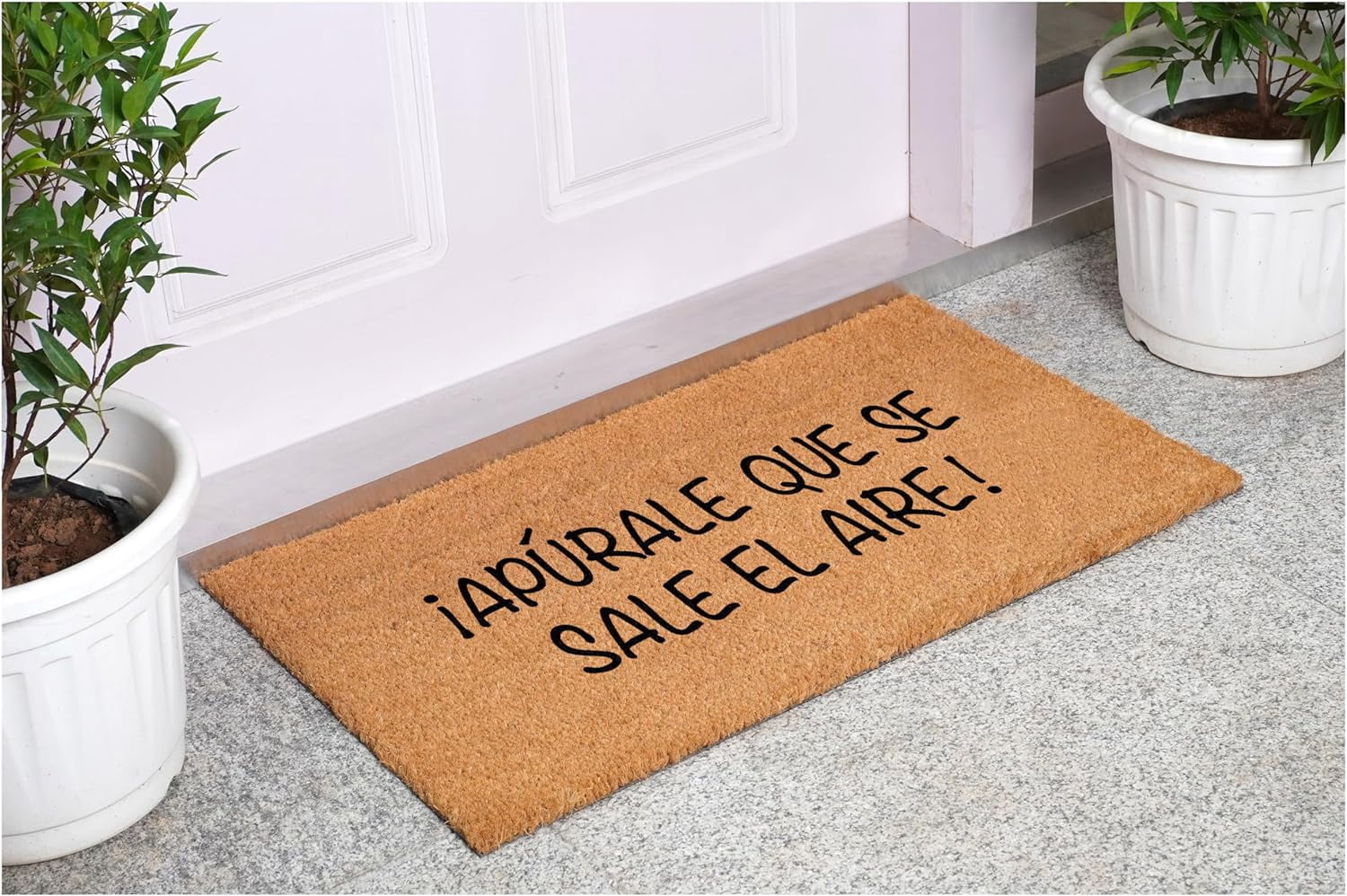 Calloway Mills 113421729 Apurale Que Se Sale El Aire Spanish Doormat 17" x 29"