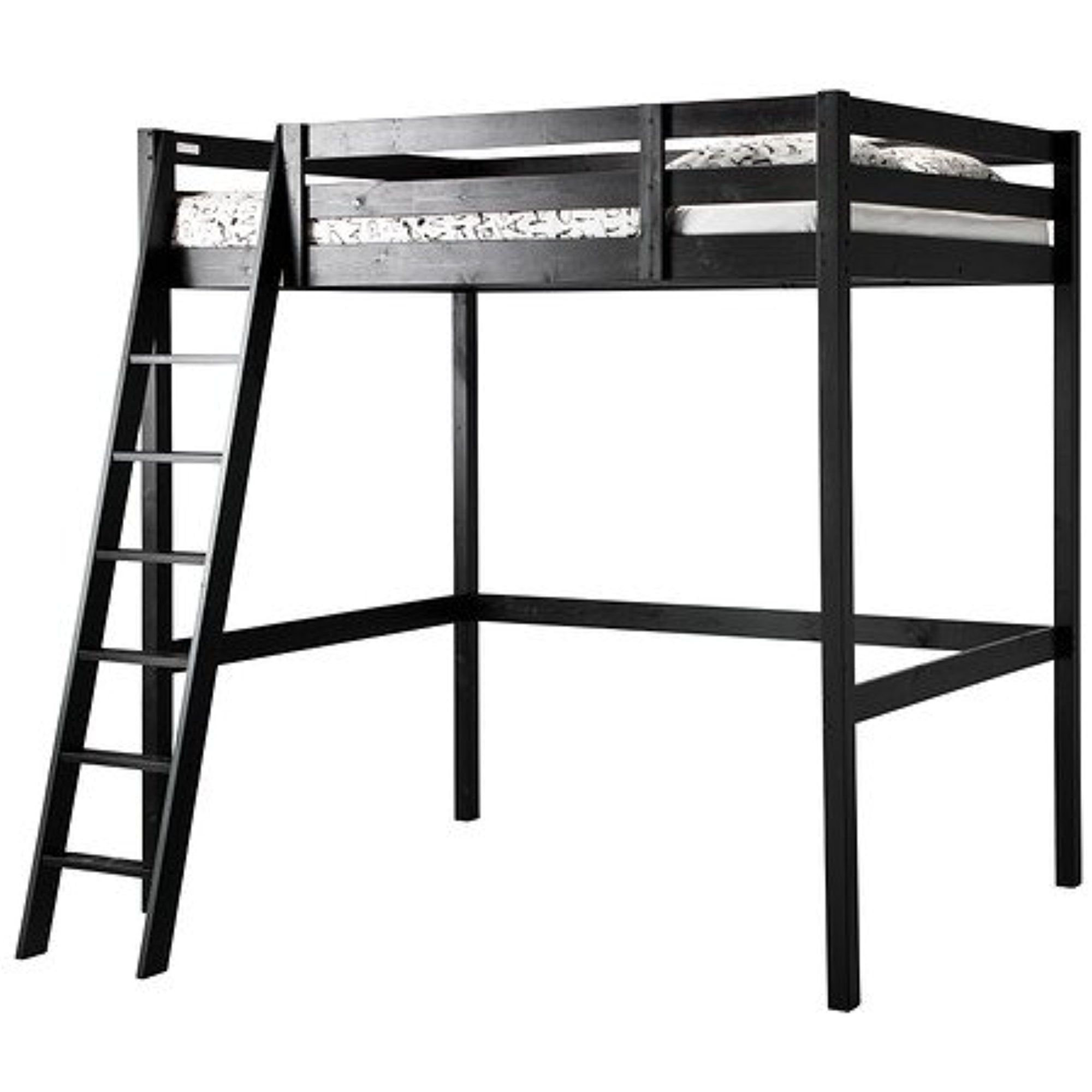 Ikea Full Double Size Loft Bed Frame, What Is The Weight Limit On Ikea Loft Bed