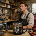 thumbnail image 5 of The Ultimate Mechanic's Toolbox Mug, 11oz Ceramic Mechanic Toolbox Coffee Cup, Tool Box Tea Mug Funny Gift for Husband Dad for Birthday Thanksgiving Anniversary (2PCS), 5 of 7