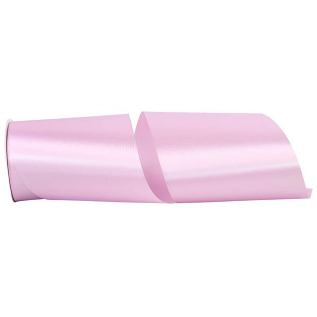 Reliant Ribbon 4700-430-25K 6 in. 50 Yards Single Face Satin Allure Ribbon, Light Orchid