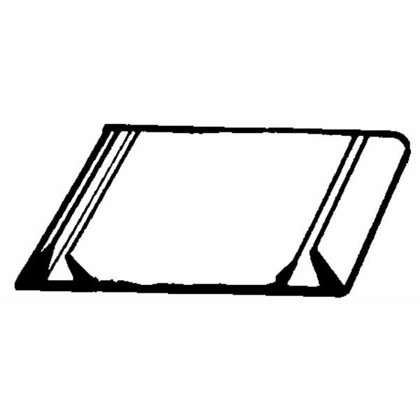 Replacement Vinyl Threshold Insert – 36 Inches Long, Gray – Fits M-D Deluxe Aluminum Door Thresholds - View #7