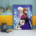thumbnail image 2 of Frozen Diamond Painting Kits for Adults and Kids Elsa and Anna Full Drill Round Rhinestone Paint with Diamonds Cross Stitch Embroidery Art Diamond Art (12X16 Inch), 2 of 5