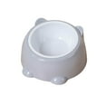 thumbnail image 2 of Elevated Cat Food Bowl, Large Capacity Plastic Raised Dish, Anti-Slip Design, Promotes Digestion, Reduces Neck Strain, Multicolor, Pet Feeding Solution for Cats, Kitchen Essentials, 2 of 6