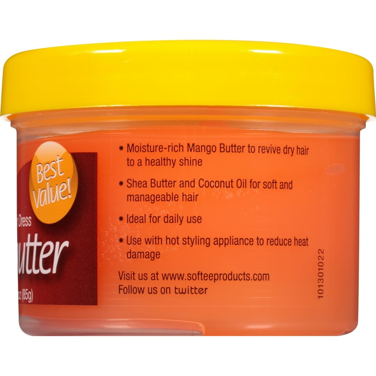 SOFTEE Mango Butter Daily Hair Dress (3oz) SOFTEE Mango Butter Daily Hair Dress (3oz)