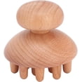 thumbnail image 1 of Masajer de Hongos de Madera Masajer de Forma de Hongo de Madera, Juegos y Kits de Masaje Manual Herramienta de Masaje de Madera Manual Alivio Anticelulítico Tensión Muscular, 1 of 3